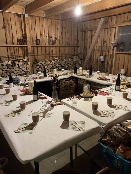 Table marche gourmande