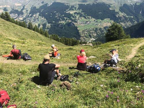 Haute Route - la vue