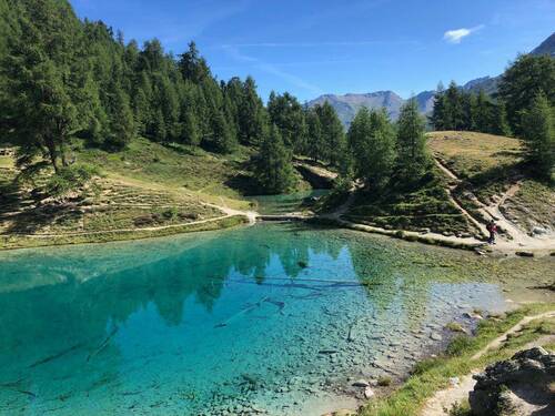 Lac bleu Arolla